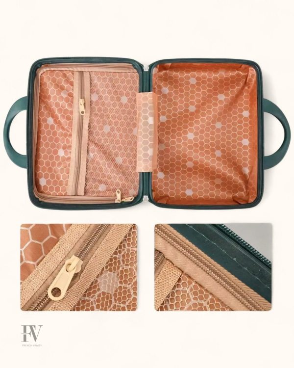 Vanity compact pour les essentiels de beauté