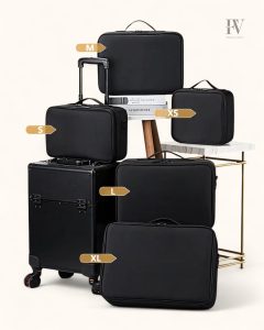 Grand vanity pratique pour une organisation facile des cosmétiques