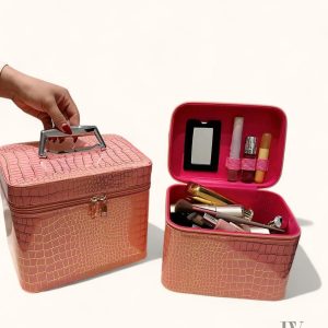 Vanity chic pour femme, pratique et élégant pour voyages