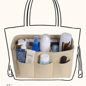 Sac vanity pratique avec plusieurs compartiments