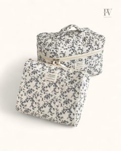 Trousse de toilette spacieuse avec plusieurs compartiments