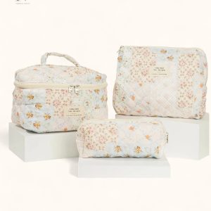 Vanity compact pour rangement de produits de toilette