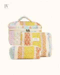 Trousse de toilette vanity élégante et pratique