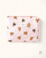 Trousse vanity avec plusieurs compartiments organisés