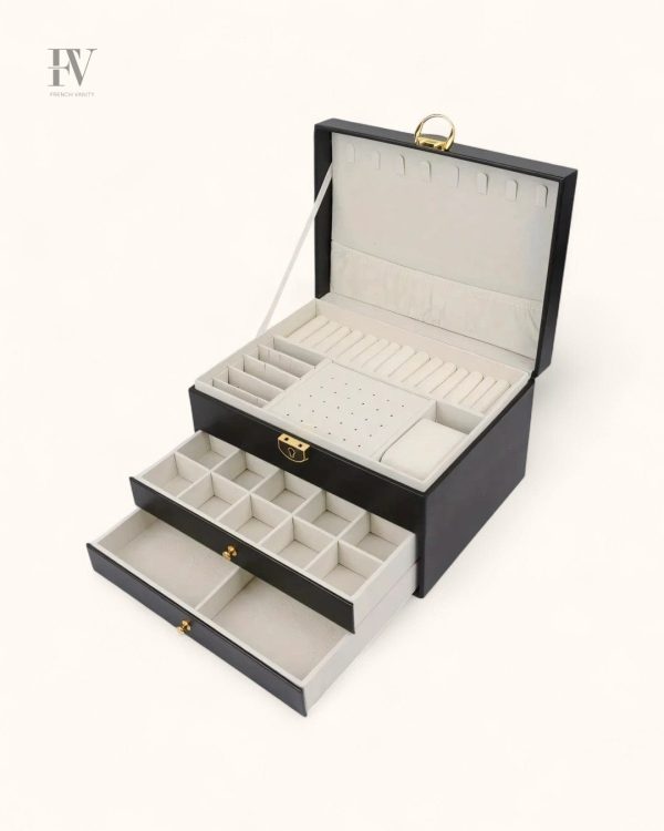 Boîte de rangement pour colliers et bracelets