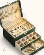 Organisateur de bijoux avec style et fonctionnalité