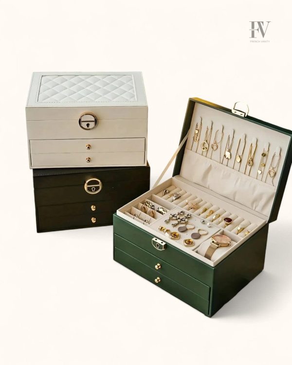 Vanity à bijoux sobre et élégant pour toutes occasions