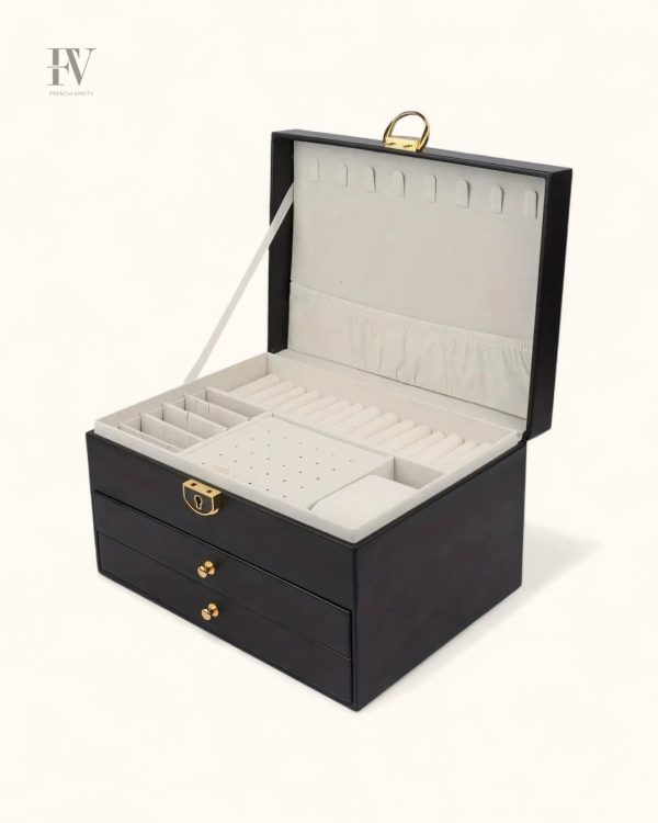 Vanity à bijoux avec design contemporain