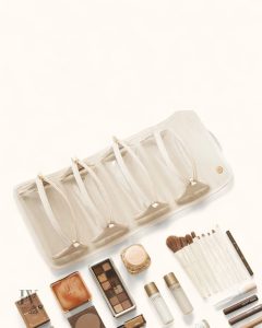 Trousse de maquillage pratique pour les déplacements quotidiens