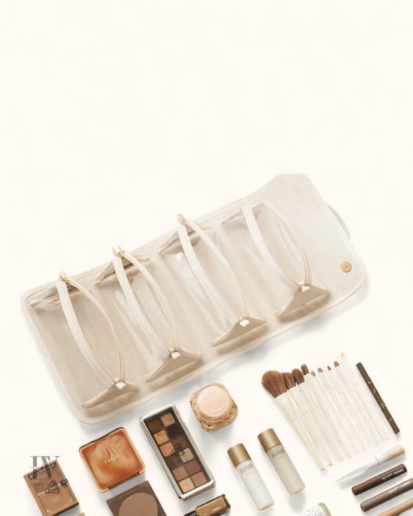 Trousse de maquillage pratique pour les déplacements quotidiens
