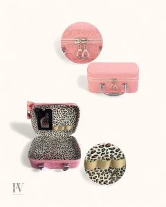 Vanity case en design rétro