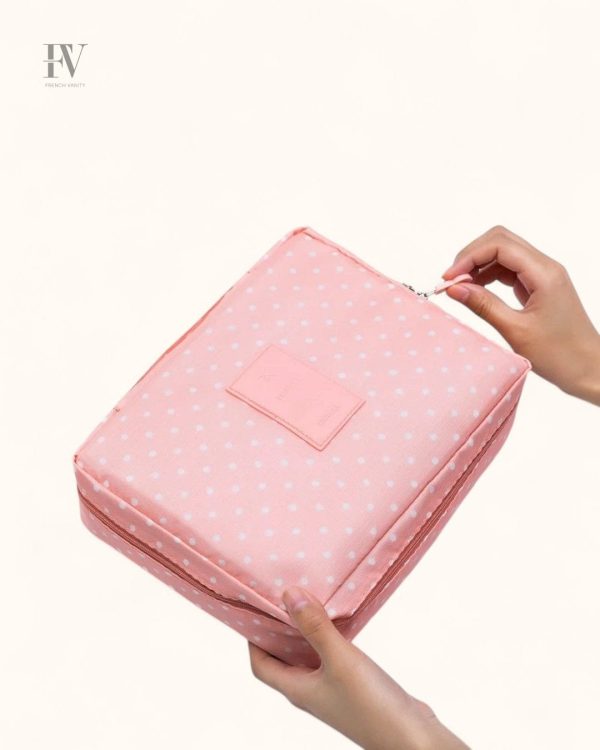 Trousse de toilette facile à nettoyer