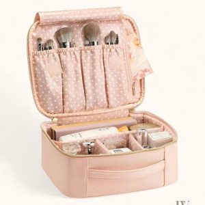 Vanity en simili cuir élégant et pratique