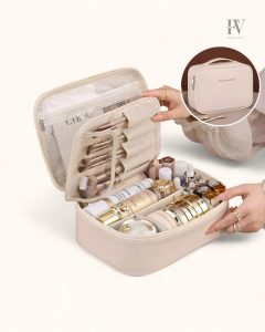Vanity rigide pour femme, idéal pour le voyage