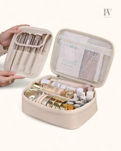 Trousse de toilette femme, design moderne