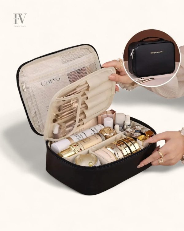 Vanity femme semi-rigide, parfait pour les escapades