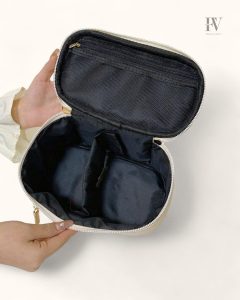 Vanity de voyage élégant et pratique