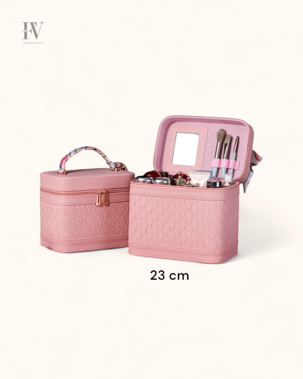 Trousse de voyage chic et fonctionnelle