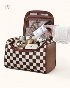 Vanity compact pour une organisation facile des produits de beauté