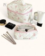 Vanity compact pour femme avec miroir intégré