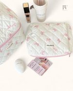 Vanity pour femme en cuir synthétique résistant