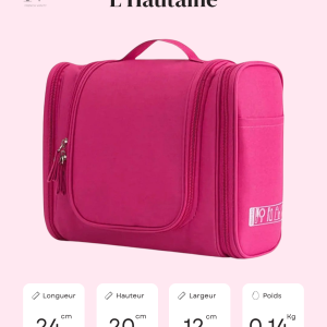 Vanity rigide spacieux et pratique