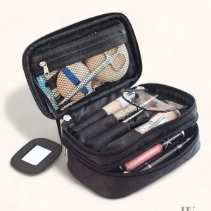 Vanity compact avec miroir intégré pour salle de bain