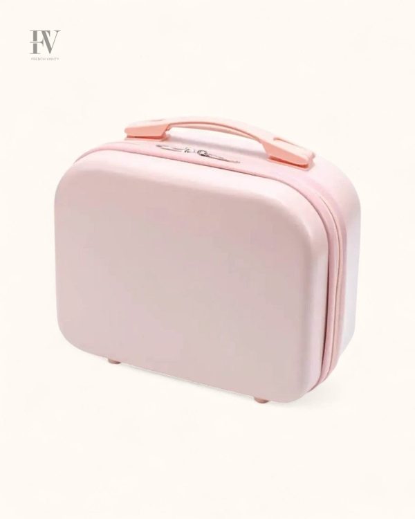 Vanity sur valise élégant pour le rangement des cosmétiques