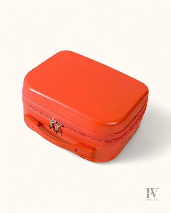 Solution de rangement : vanity sur valise pour accessoires