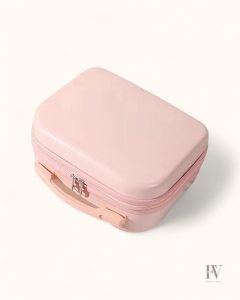 Valise avec vanity intégré pour un stockage optimisé