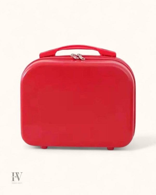 Valise vanity avec miroir pour une utilisation simplifiée