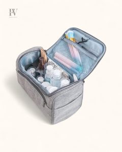 Vanity femme compact pour le rangement