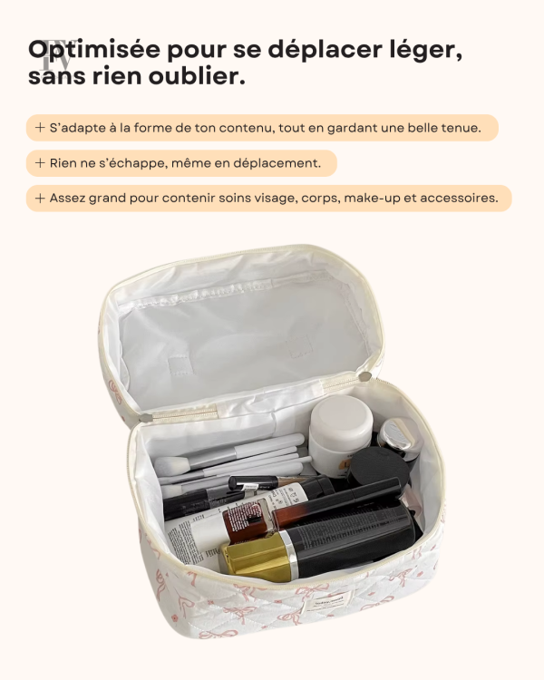 Trousse de voyage pour accessoires de beauté