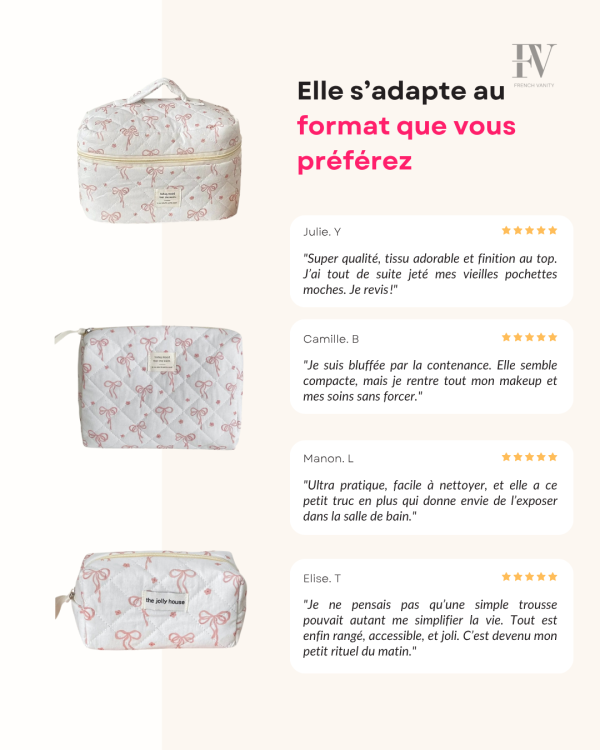 Vanity stylé pour un usage quotidien